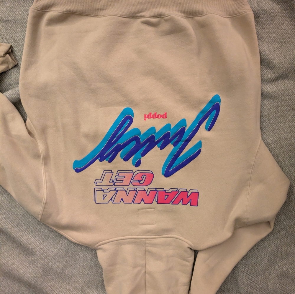 Women's Poppi Hoodie, Sweatpants and Cap Set - Cream and Pink - Picture 5 of 8